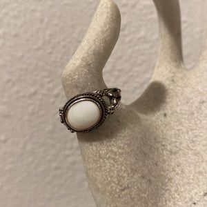 Vintage porcelain ring